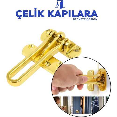 ModaCar Çelik Kapı Emniyet Kelepçesi GOLD Beckett 
