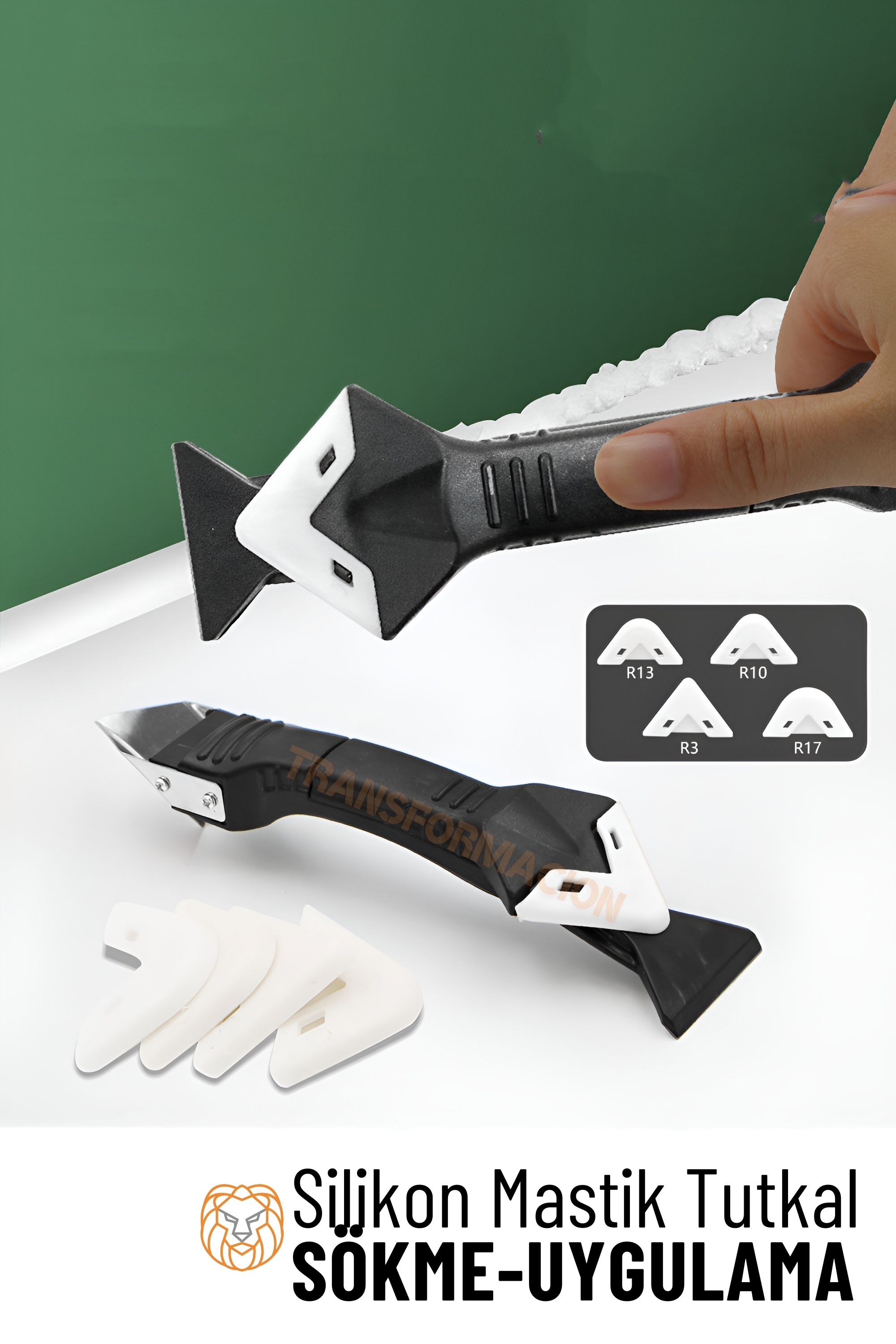 ModaCar Silikon Mastik Tutkal Sökme ve Uygulama Kiti 