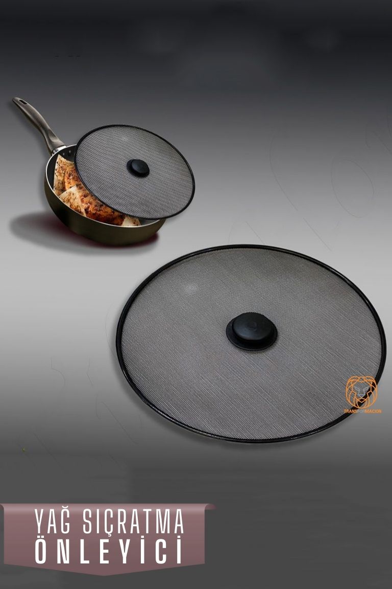 Yağ Kızartma Sıçratmaz Kapak 33 Cm 
