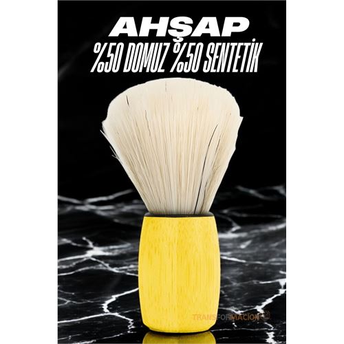ModaCar Sakal Fırçası Doğal Kıl Absolute Design 