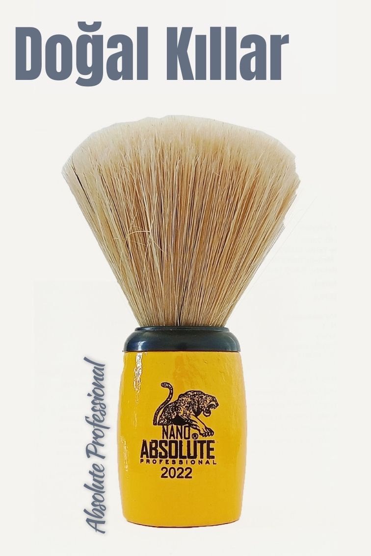 Sakal Fırçası Doğal Kıl Absolute Design 