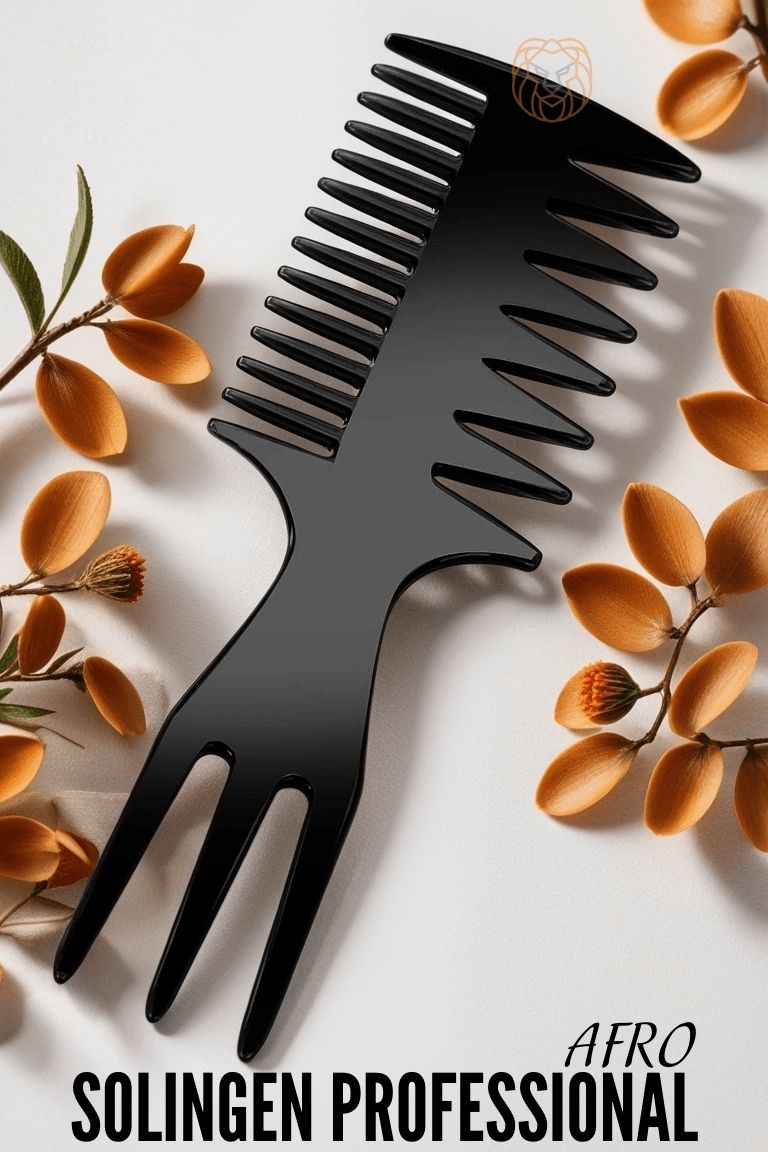 Saç Şekillendirici Afro Perma Tarağı Solingen Professional 