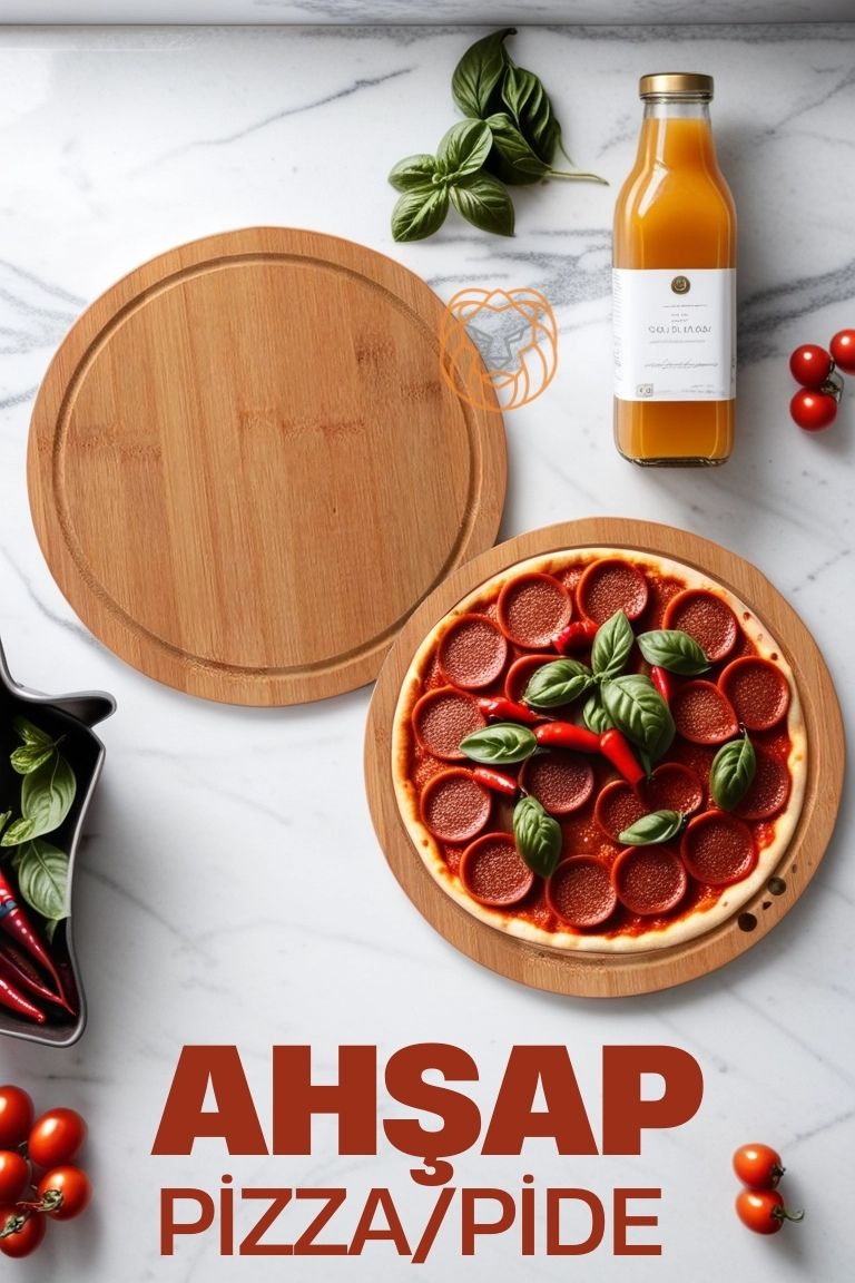 ModaCar Pizza Sunum ve Kesim Tahtası