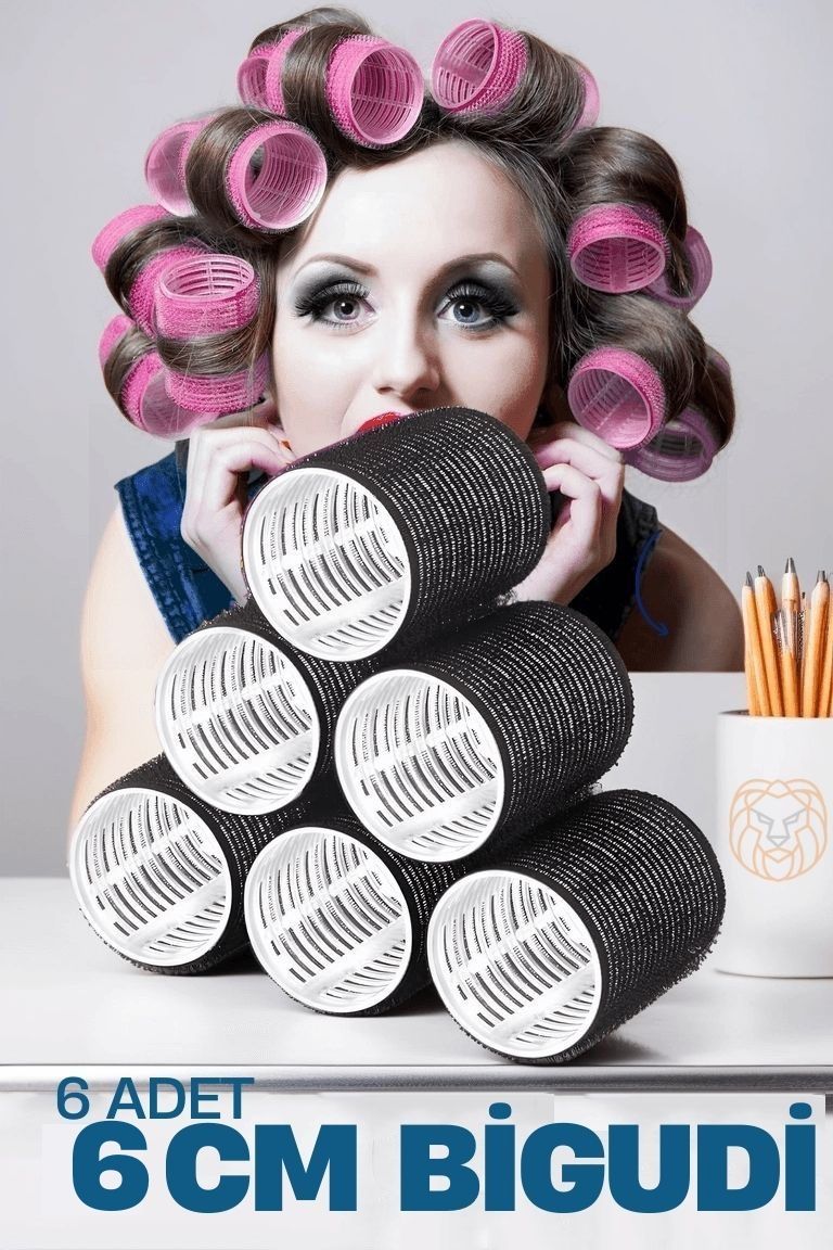 6 Cm Bigudi 6 li Paket