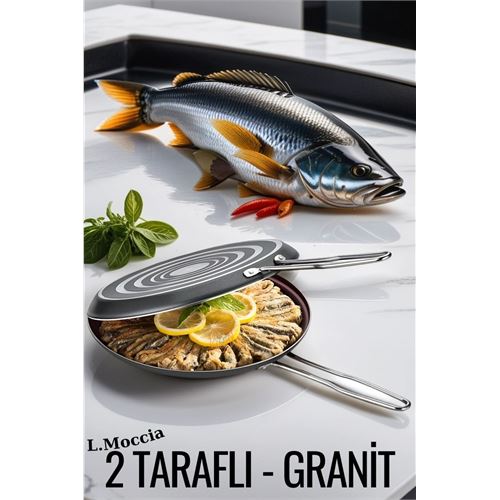 ModaCar Balık Tavası 2 Granit Yüzeyli Isı Dağılımlı L.Moccia Design 