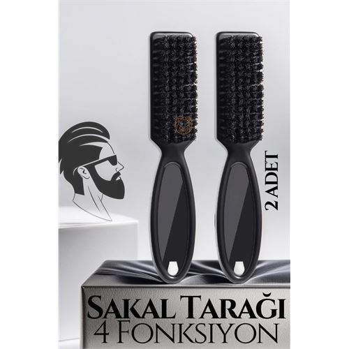 ModaCar Sakal Tarama Fırçası 2 Lİ SET Absolute Professional 