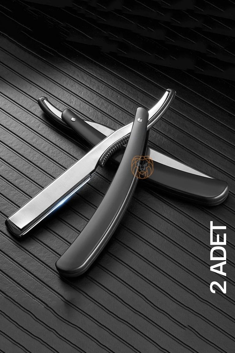 Saç İnceltme Usturası 2 li SET 