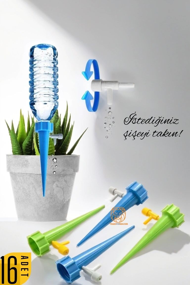 Çiçek Damlama Sulama Aparatı 16 Adet