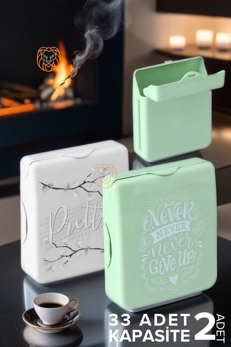 Sigara Kutusu 33 Adet Kapasiteli 2 ADET 