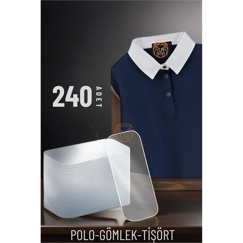 ModaCar Polo Yaka Tişört Yaka Dikleştirici 240 Adet 
