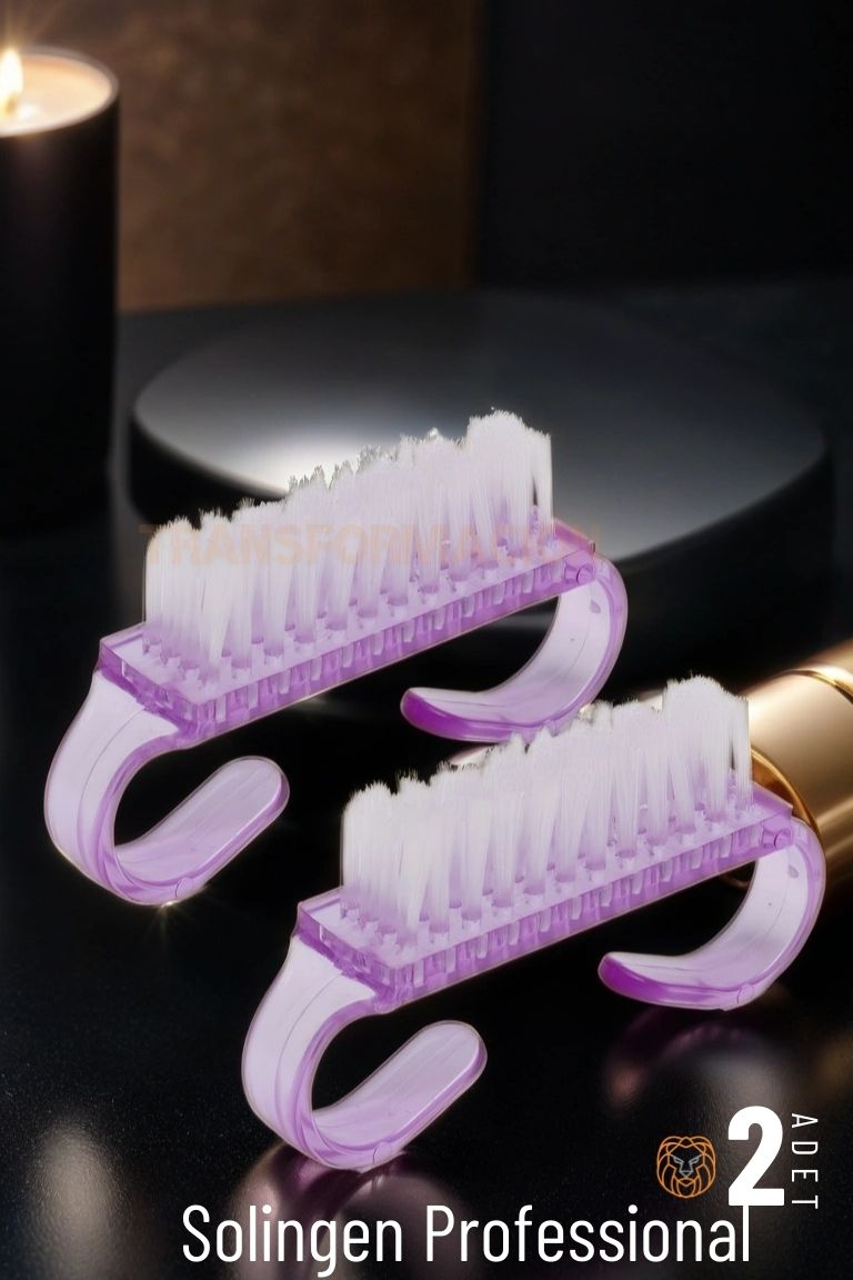 ModaCar Mini Tırnak Manikür Fırçası 2 ADET Solingen Professional