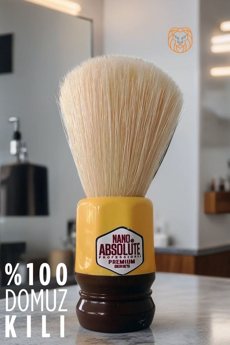 Domuz Kılı Nano Tıraş Fırçası Absolute Professional 