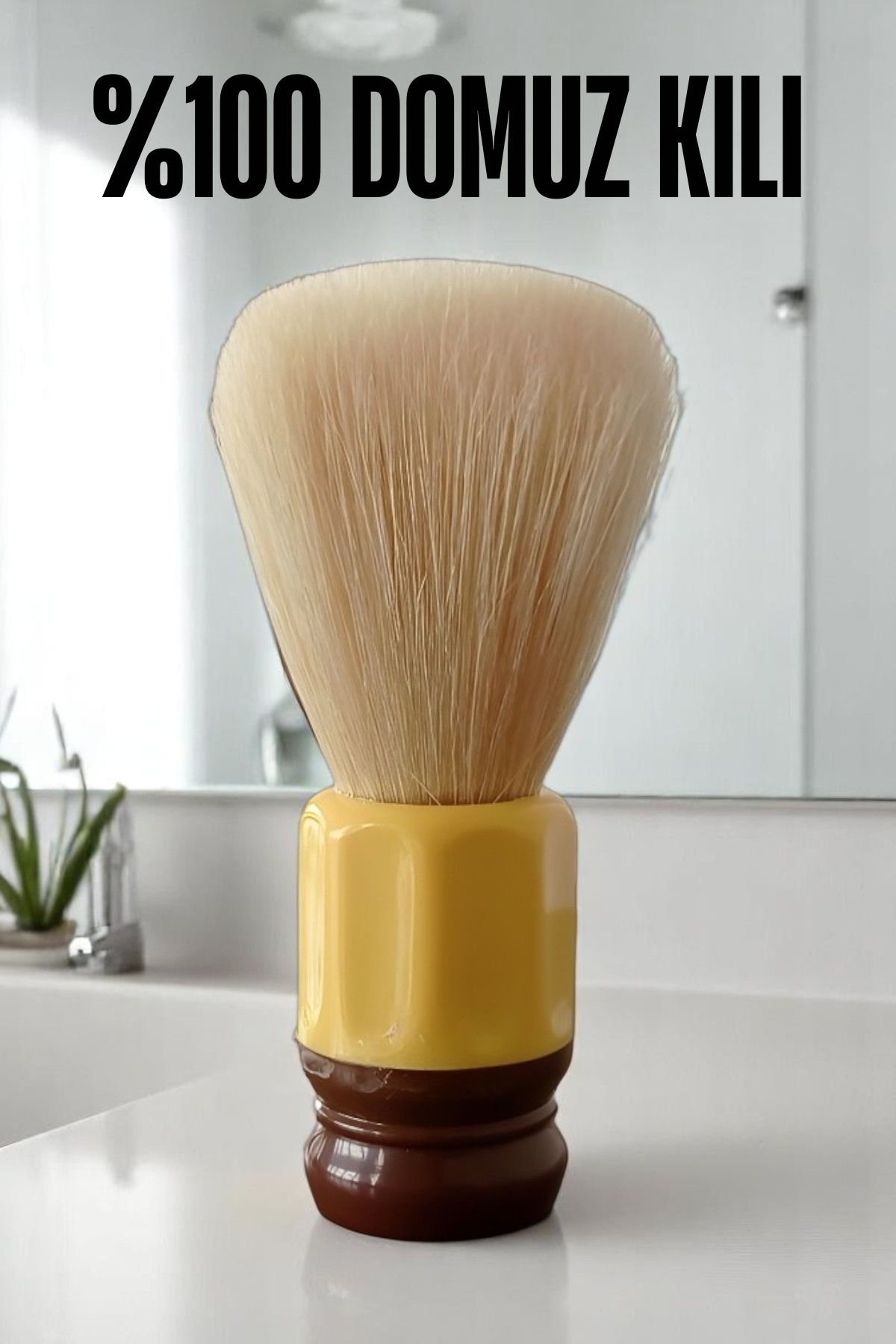 Domuz Kılı Nano Tıraş Fırçası Absolute Professional 