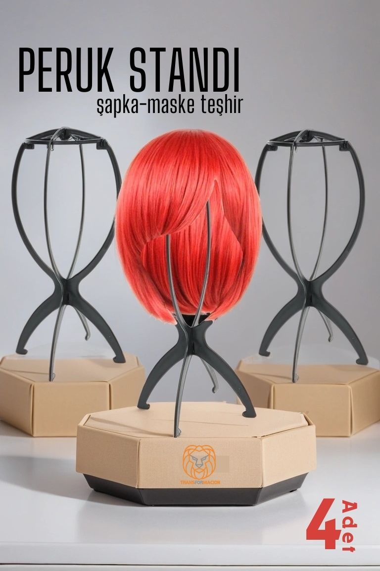 Peruk Standı 4 ADET 