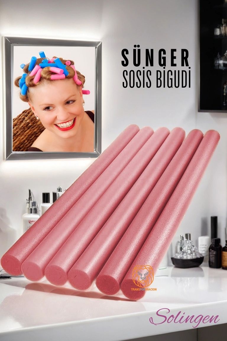 ModaCar Sünger Sosis Gece Bigudisi 6 adet Solingen 