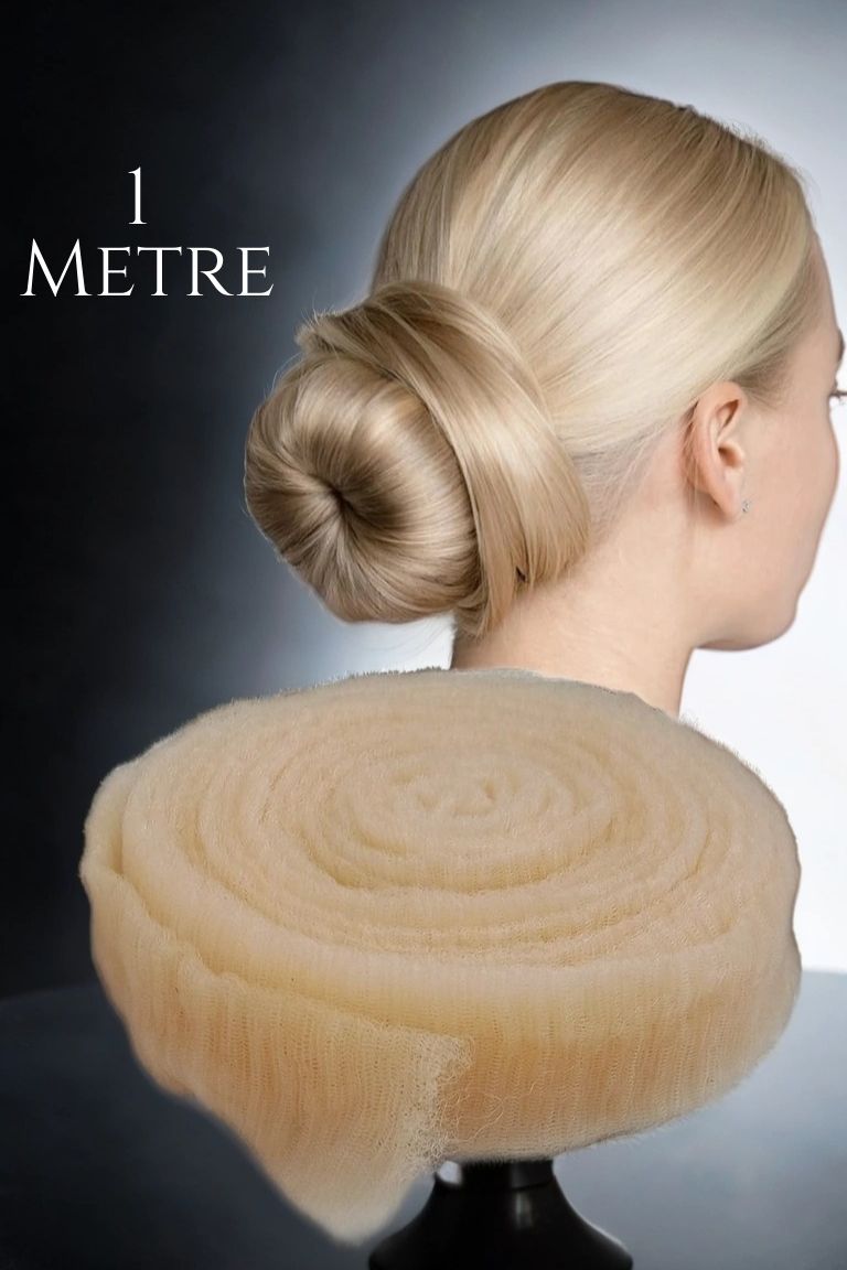 ModaCar Saç Topuz Süngeri SARI 1 METRE Forero Design 