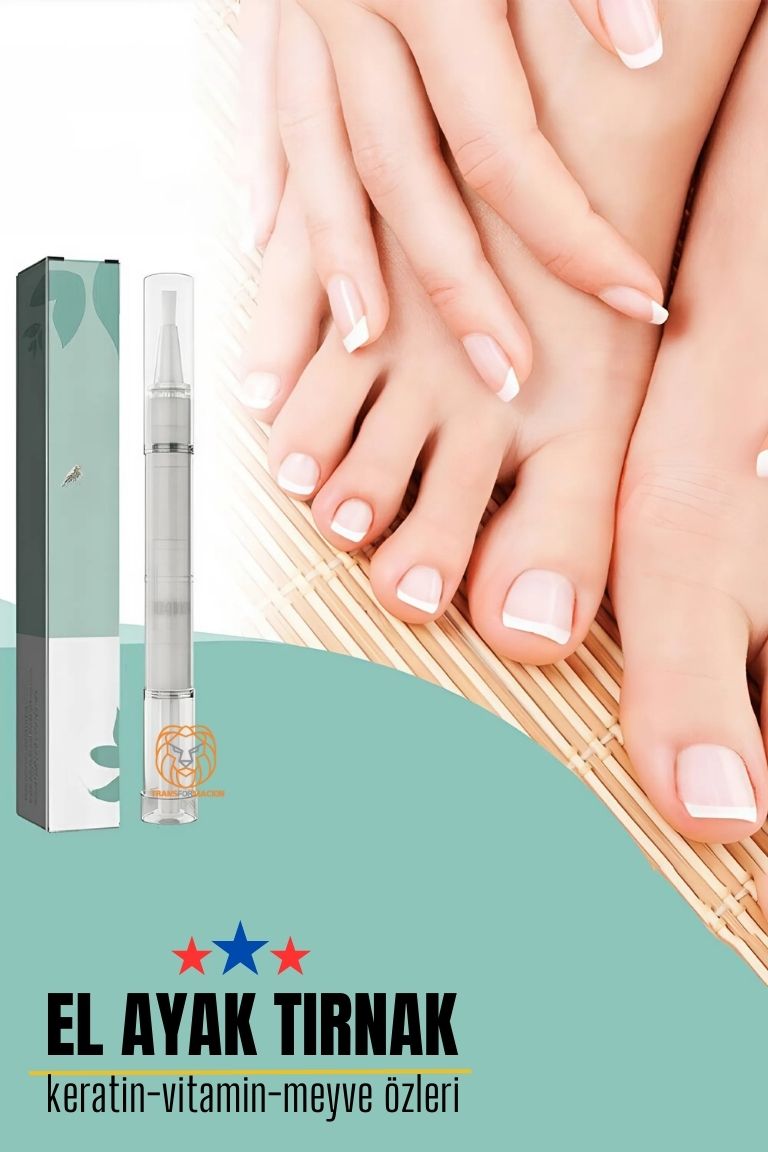 ModaCar Tırnak Yağı Canladırıcı Bakım Kalemi Meyve Özlü Amino Asit, A–E-B5 vitamini, Keratin 