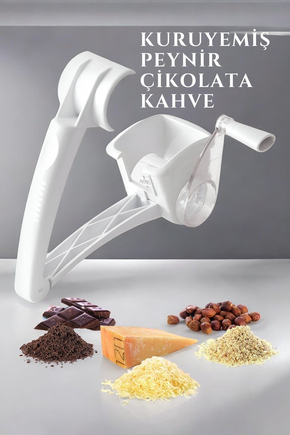 ModaCar Peynir Öğütücü Kuruyemiş Kahve Çikolata Öğütücü 