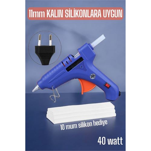 ModaCar Sıcak Silikon Tabancası 40 Watt Kalın Tip 