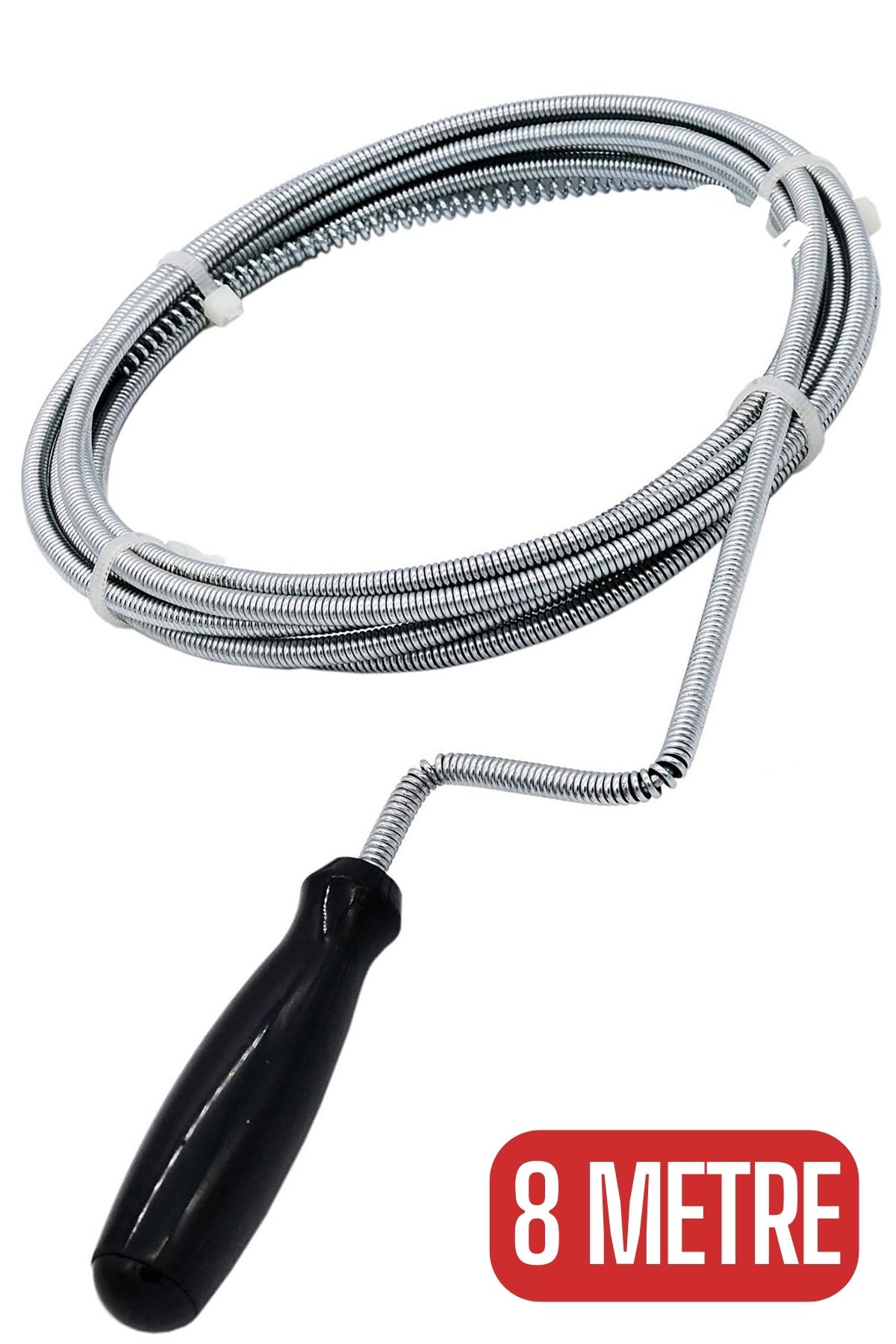 ModaCar 8 Metre Spiral Gider Boru Açıcı IronSnake 