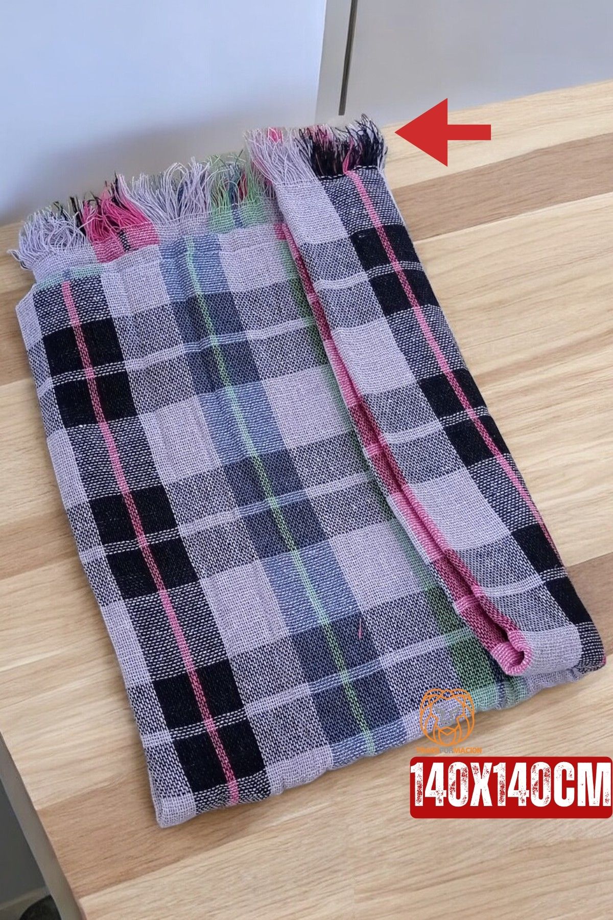 ModaCar Pratik Masa Örtüsü 140x140 Piknik Örtüsü