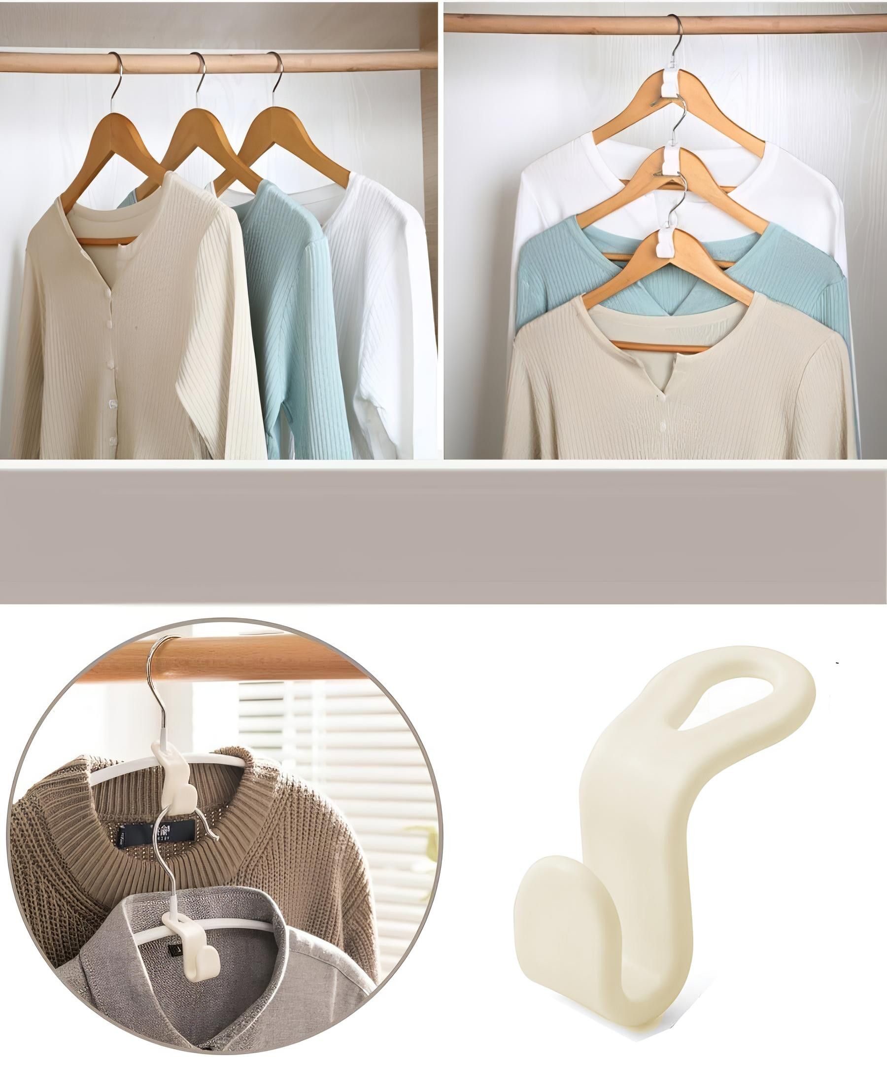 Askı Çoklayıcı Kanca 10 ADET 720805 