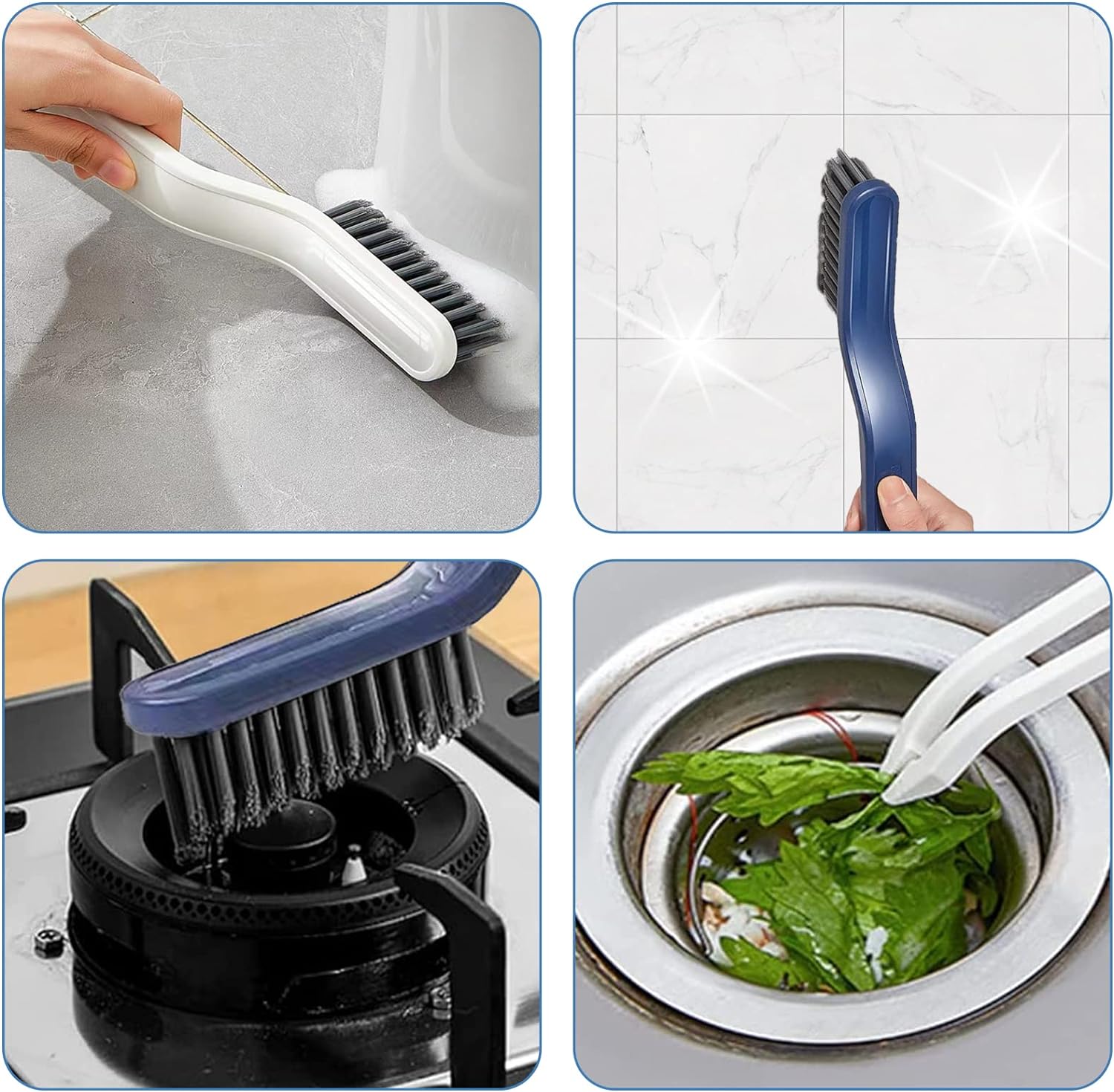 Derz Fırçası V Dizayn Banyo Mutfak Lavabo Fırçası 720807