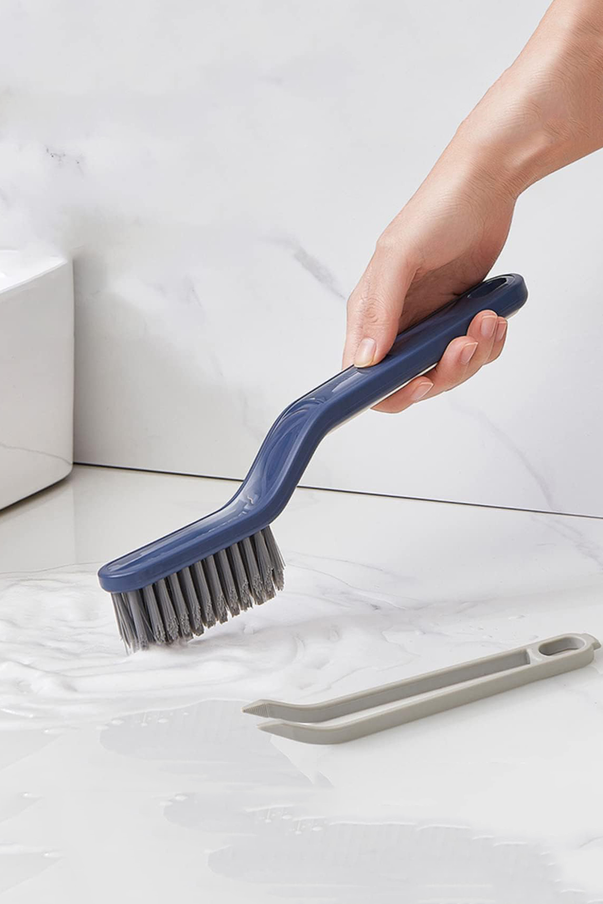 Derz Fırçası V Dizayn Banyo Mutfak Lavabo Fırçası 720807