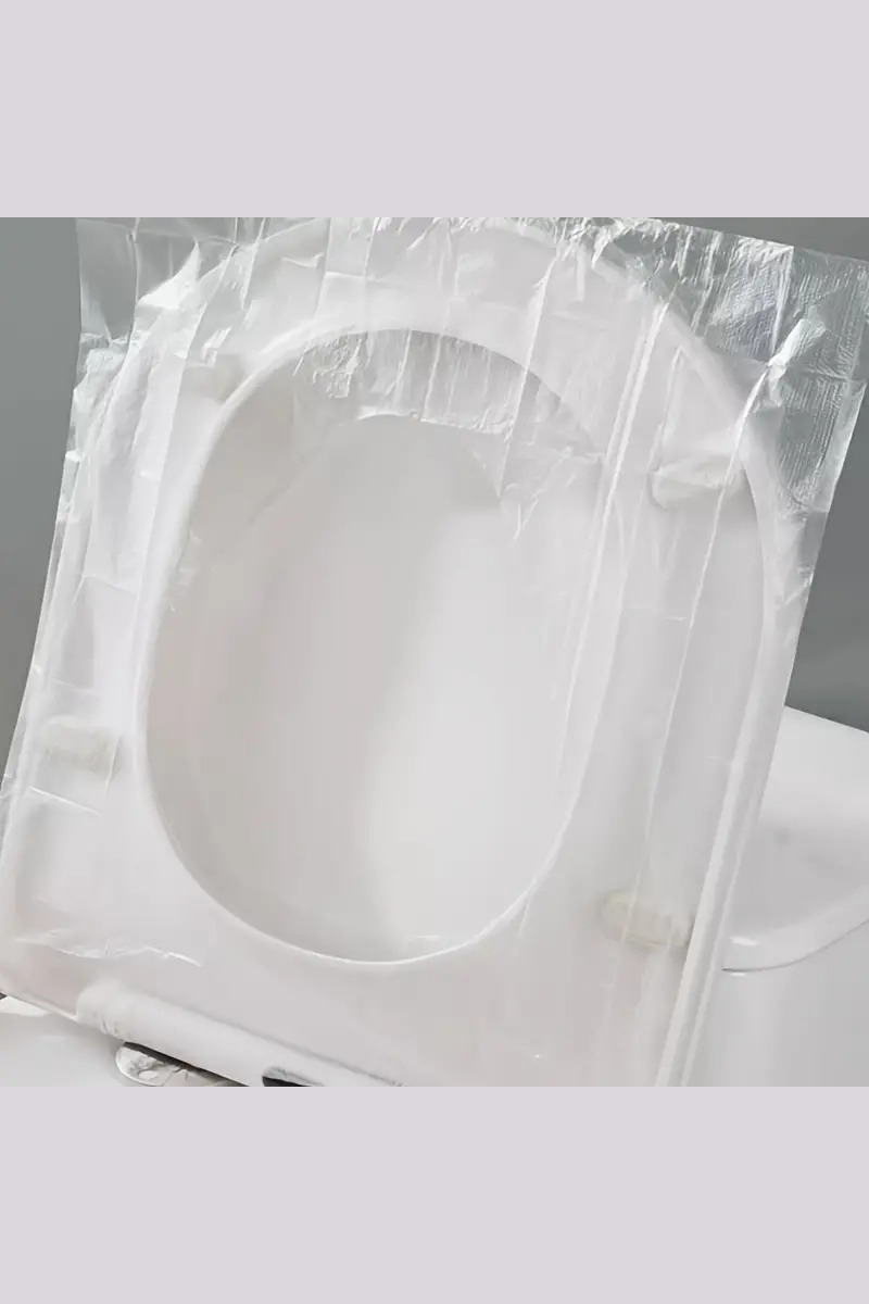 Klozet Kapağı Kılıfı Hijyenik Seyahat Tek Kullanımlık Klozet WC Örtüsü 50 ADET 720809