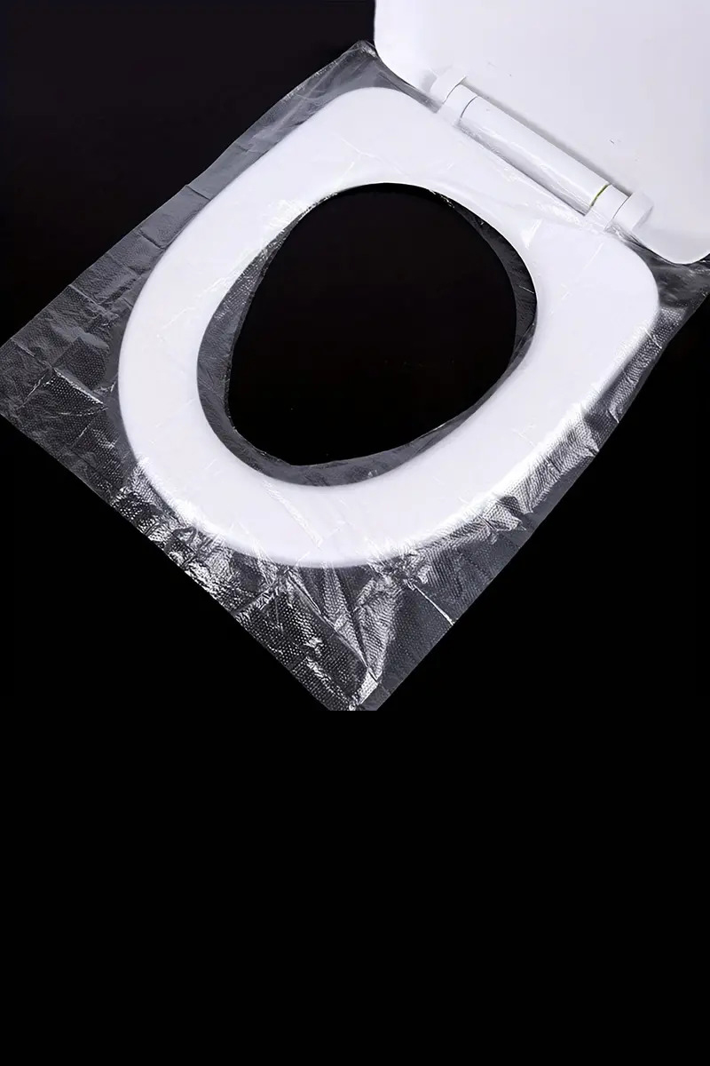 Klozet Kapağı Kılıfı Hijyenik Seyahat Tek Kullanımlık Klozet WC Örtüsü 50 ADET 720809