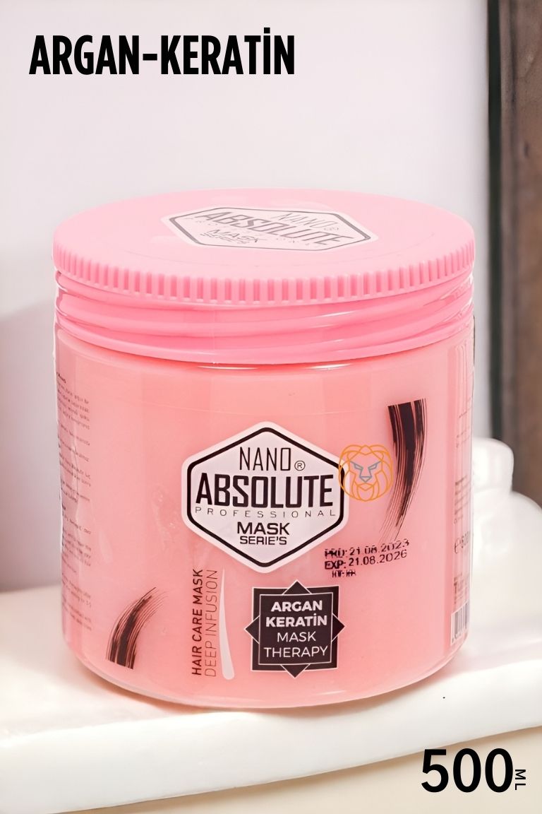 ModaCar Saç Maskesi Argan Keratin 500 ML Absolute Professional 