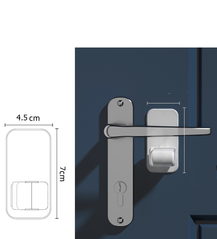 Çocuklara Kapı Kolu ve Fırın Kapağı Güvenlik Kilidi 720813