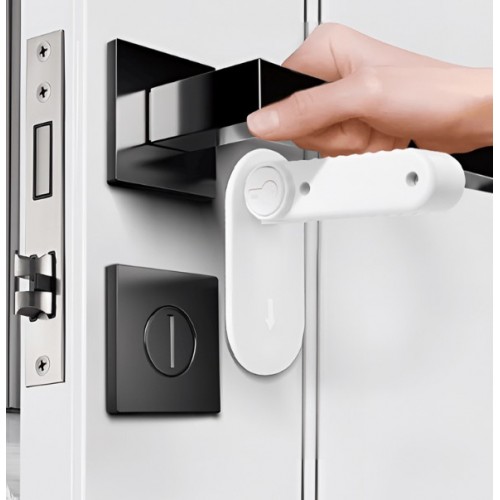 Çocuklara Kapı Kolu ve Fırın Kapağı Güvenlik Kilidi 720813