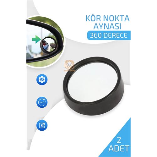 ModaCar Araç Kör Nokta Aynası Dönerli 360 D 2 ADET 