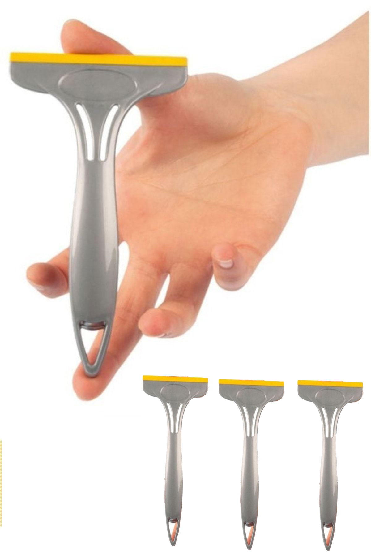 Mini Silikon Uçlu Cam Sil Çekçek 4 ADET 