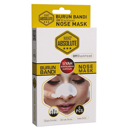TransForMacion Nano Burun Siyah Nokta Bandı Absolute Professional 6 ADET 719154