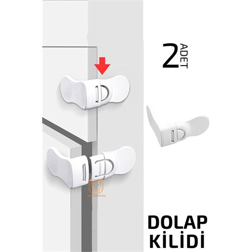 ModaCar Çocuklara Dolap Güvenlik Kilidi 2 ADET 