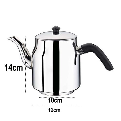 TransForMacion Çelik Demlik Paslanmaz Çelik Üst Demlik 1.7 Litre 720844
