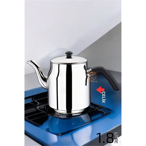 TransForMacion Çelik Demlik Paslanmaz Çelik Üst Demlik 1.7 Litre 720844