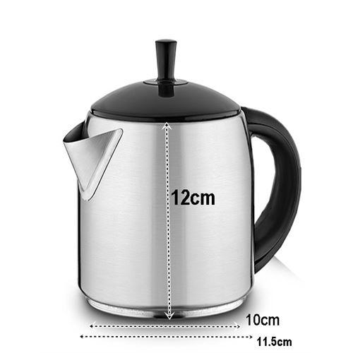 TransForMacion Inox Demlik 900 Ml Paslanmaz Çelik Semaver Çay Makine Demliği  720845