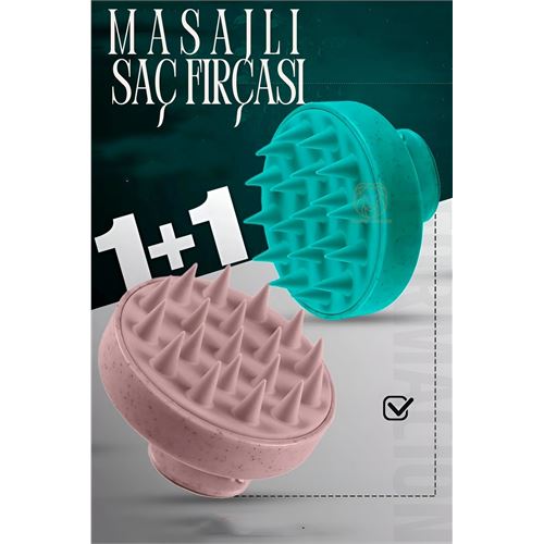 ModaCar Masaj Destekli Saç Yıkama Fırçası Silikon Absolute Design 