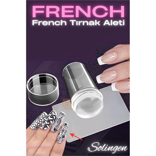 ModaCar French Aparatı French Tırnak Desen Aparatı Solingen 