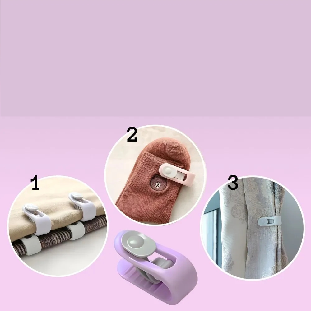 TransForMacion Yorgan Çarşaf Kılıf Tutucu 16 Adet Klips LİLA 720859