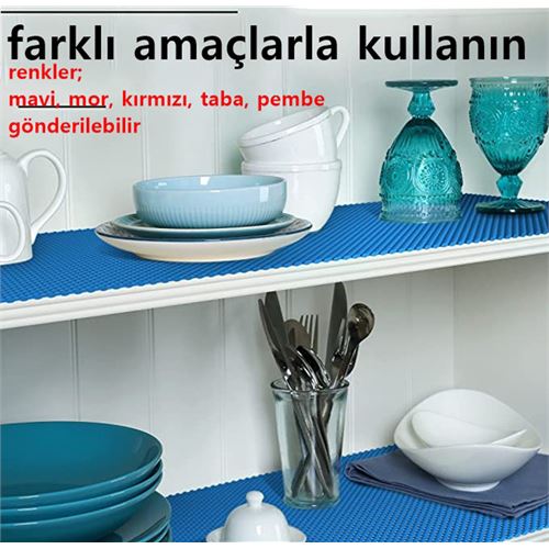 TransForMacion Kaydırmaz Rulo Mat Halı Çekmece Sofra Dolap Kaydırmazı 30x100cm 719208