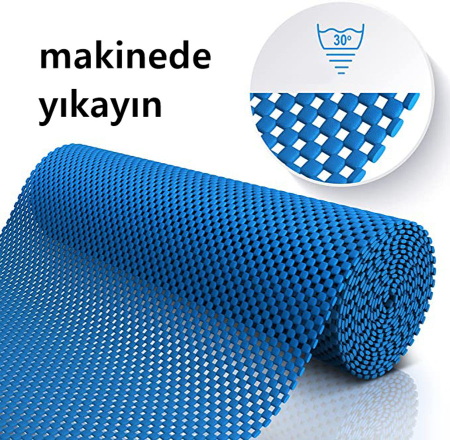 Kaydırmaz Rulo Mat Halı Çekmece Sofra Dolap Kaydırmazı 30x100cm 719208