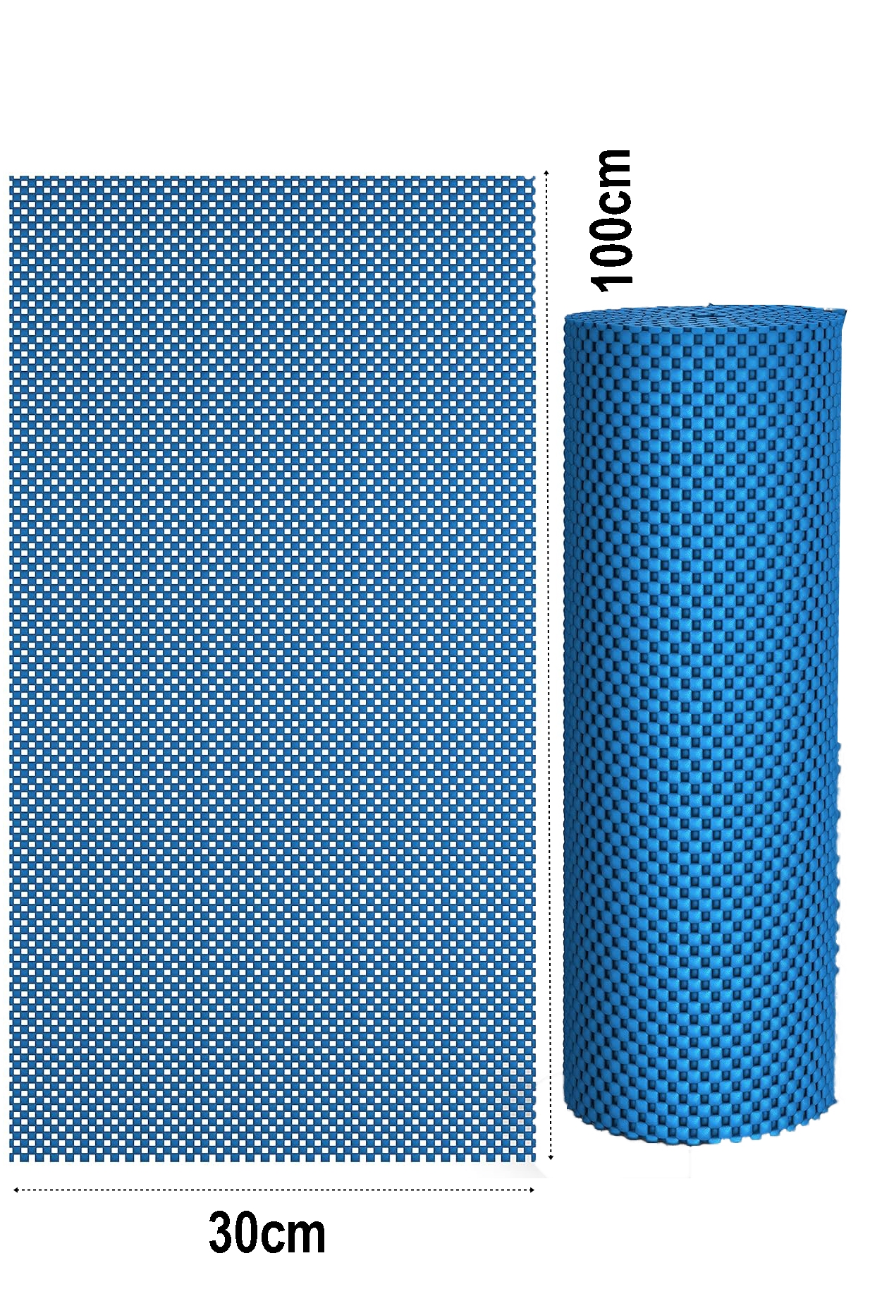 Kaydırmaz Rulo Mat Halı Çekmece Sofra Dolap Kaydırmazı 30x100cm 719208