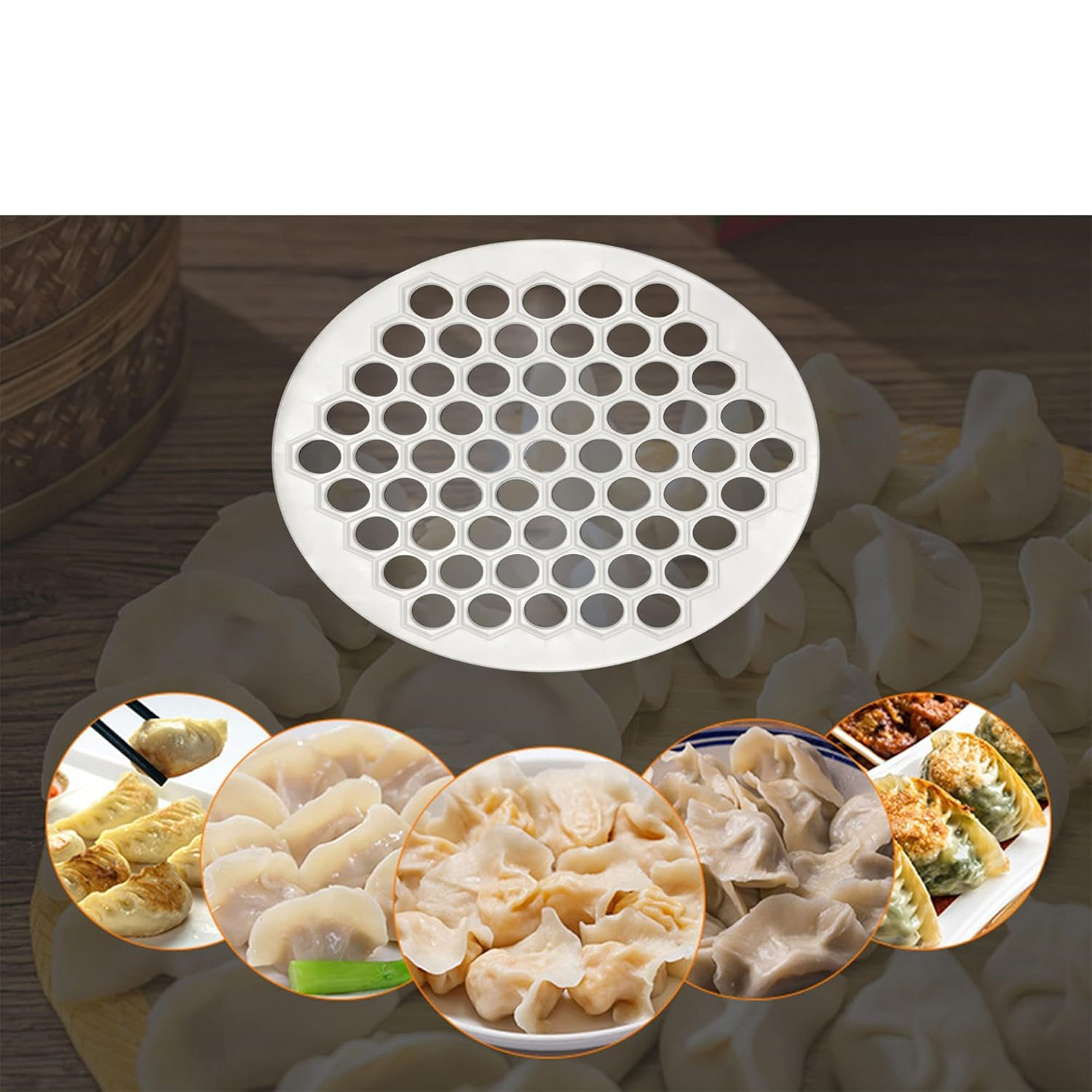 Mantı Kalıbı Tek Seferde 61 Mantı Lallula Design 720866