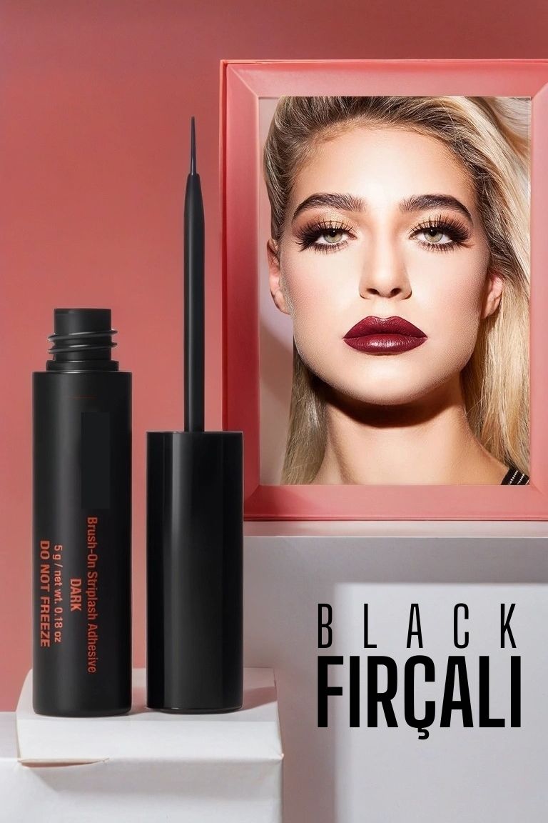 ModaCar Kirpik Yapıştırıcı Fırçalı SİYAH 