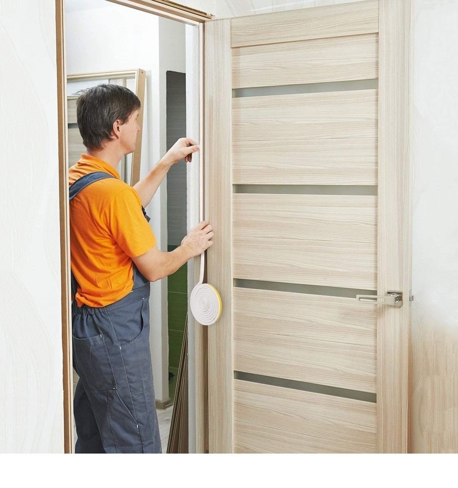 TransForMacion D Tip Kapı Pencere Ses Isı Yalıtım Bandı EPDM Kauçuk 22 Metre 718911