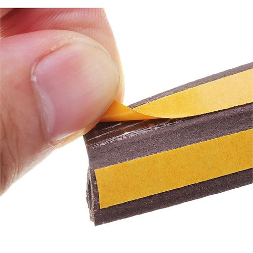 TransForMacion D Tip Kapı Pencere Ses Isı Yalıtım Bandı EPDM Kauçuk 22 Metre 718912